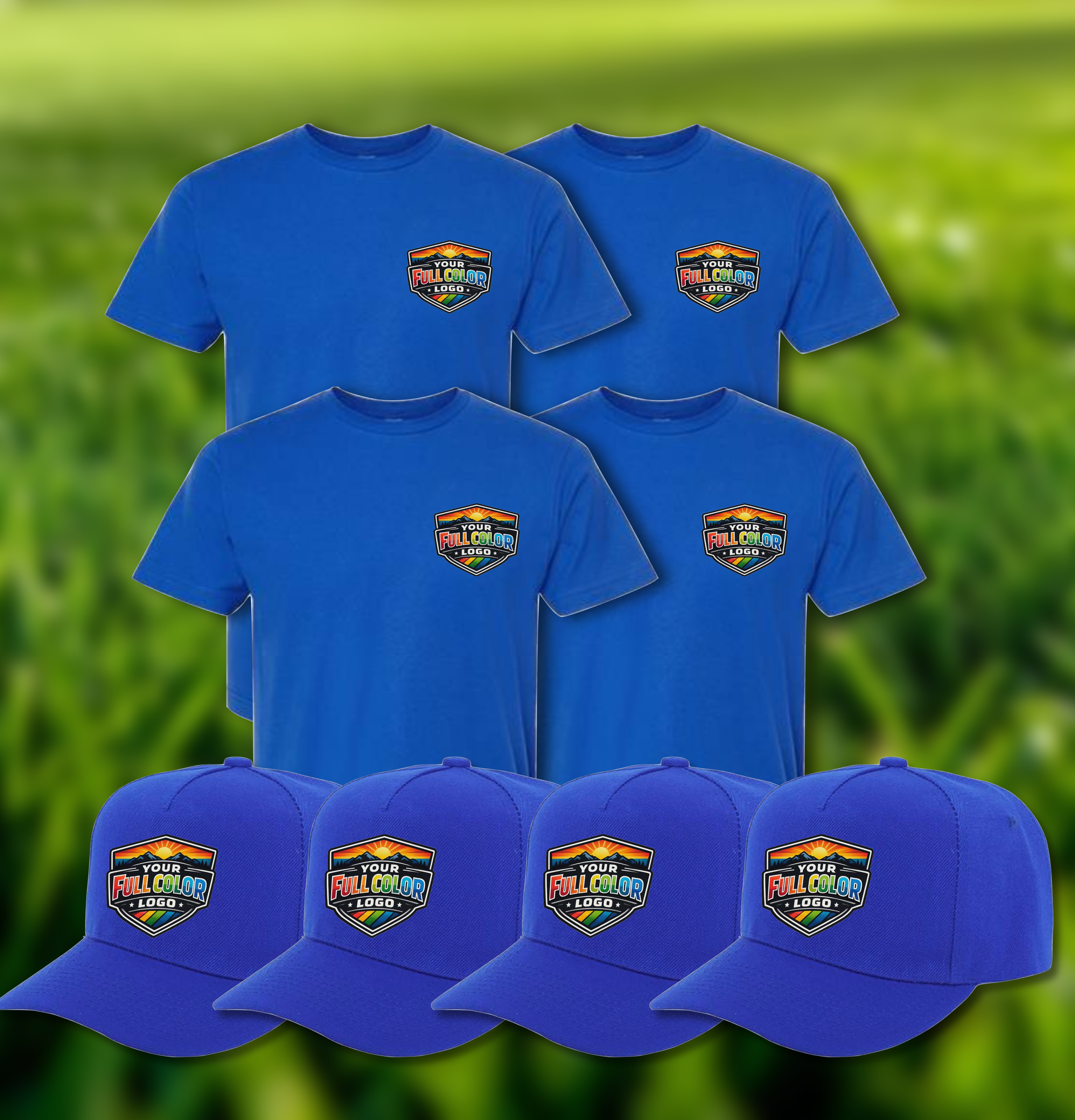 4Hat + 4T-shirt Bundle