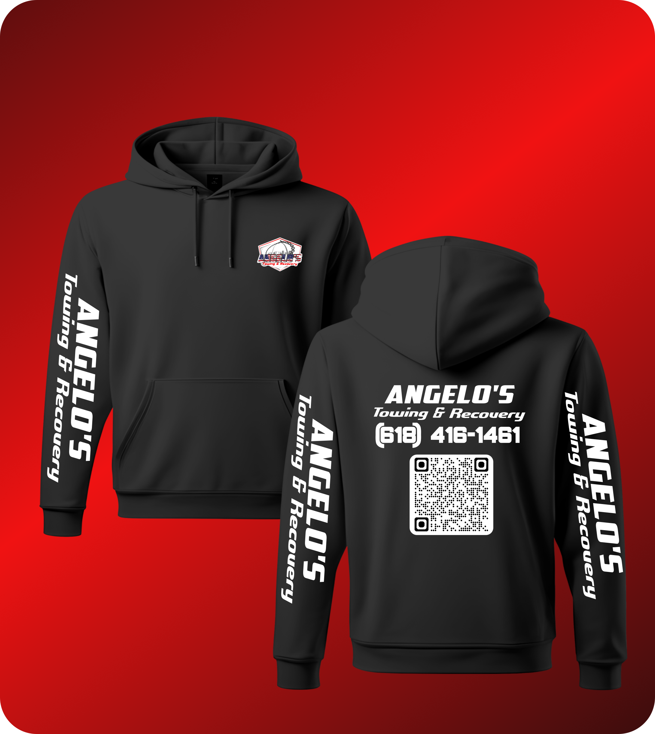 Angelo's Towing & Recovery Hoodie