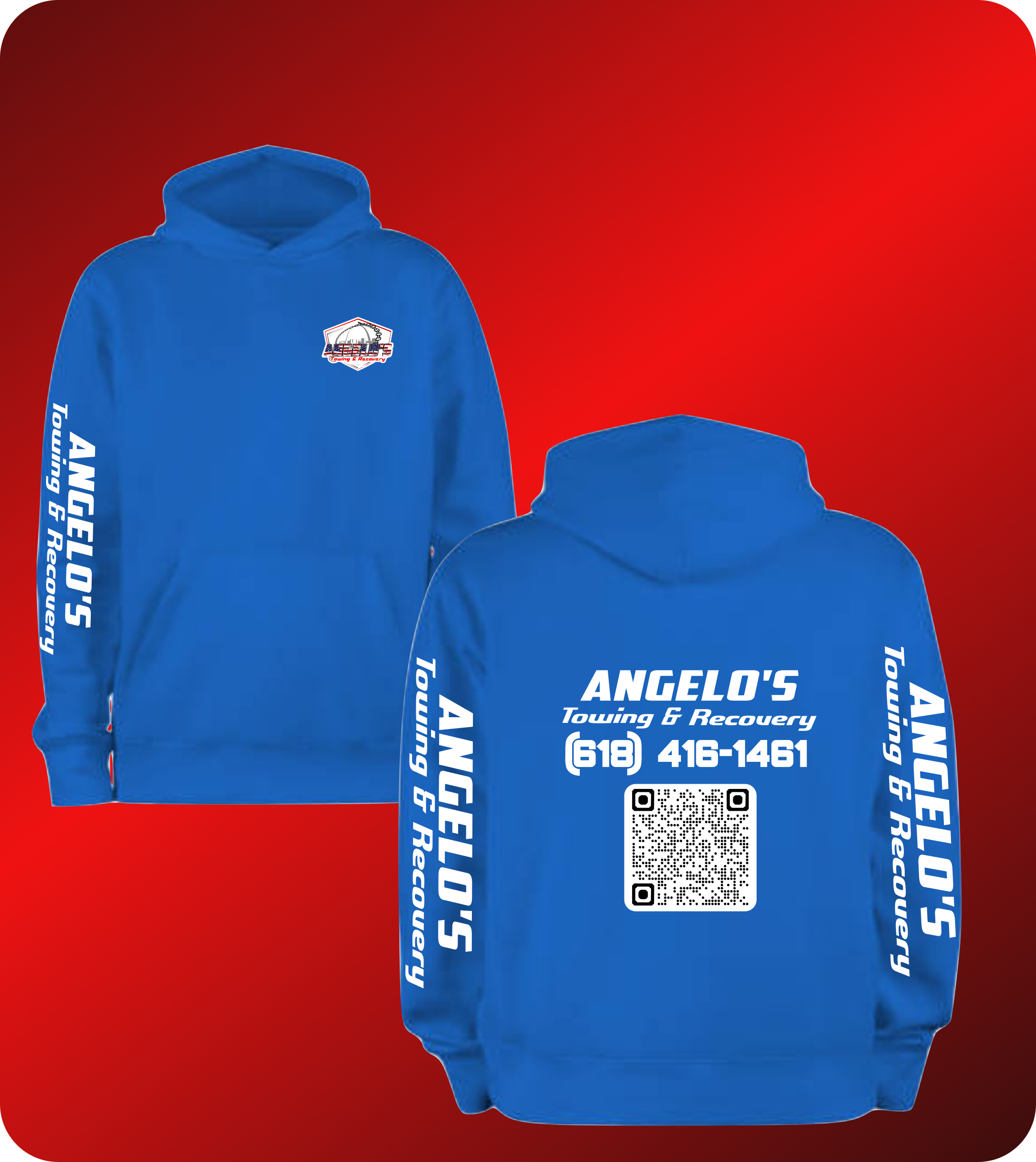 Angelo's Towing & Recovery Hoodie