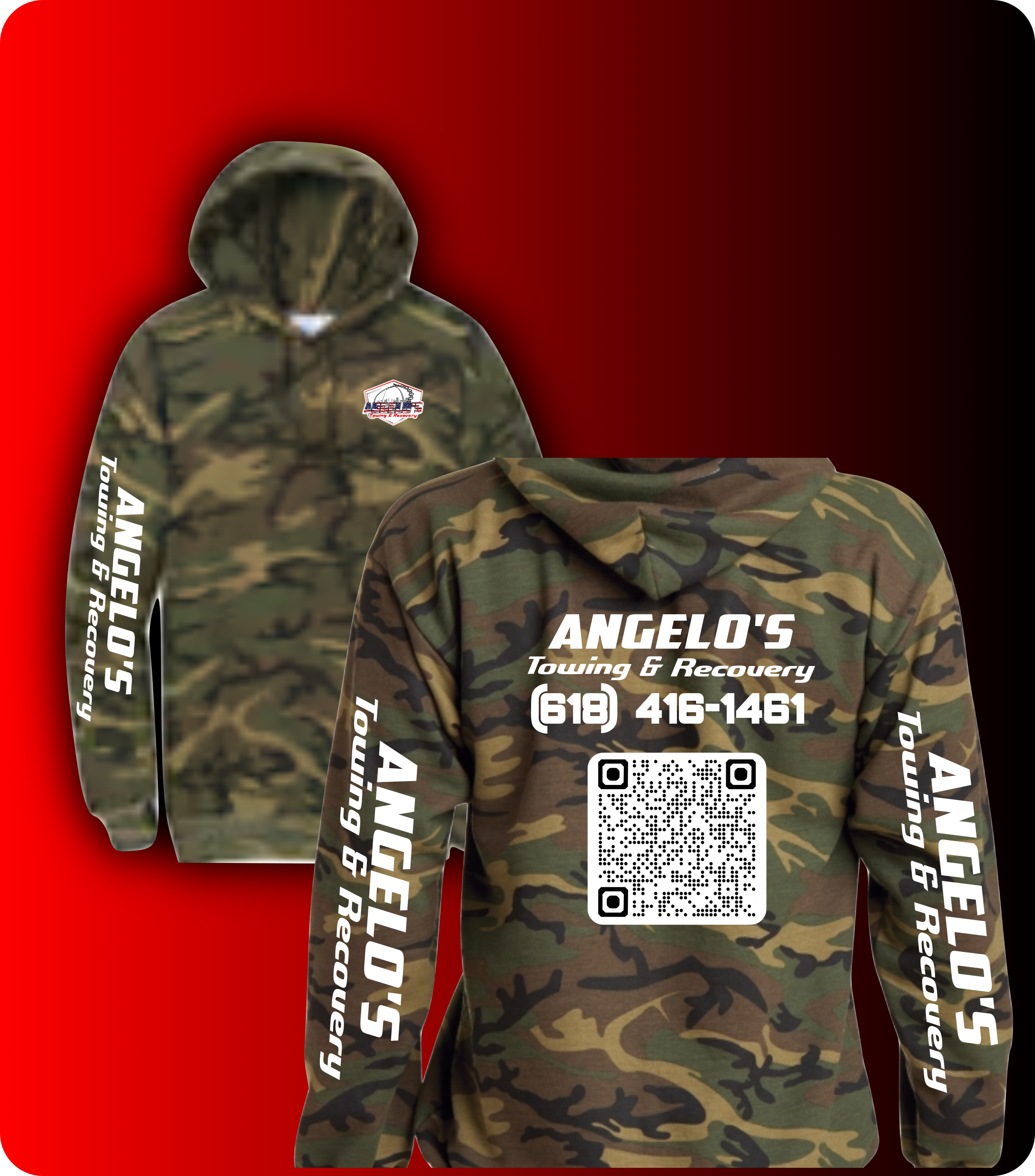 Angelo's Towing & Recovery Hoodie