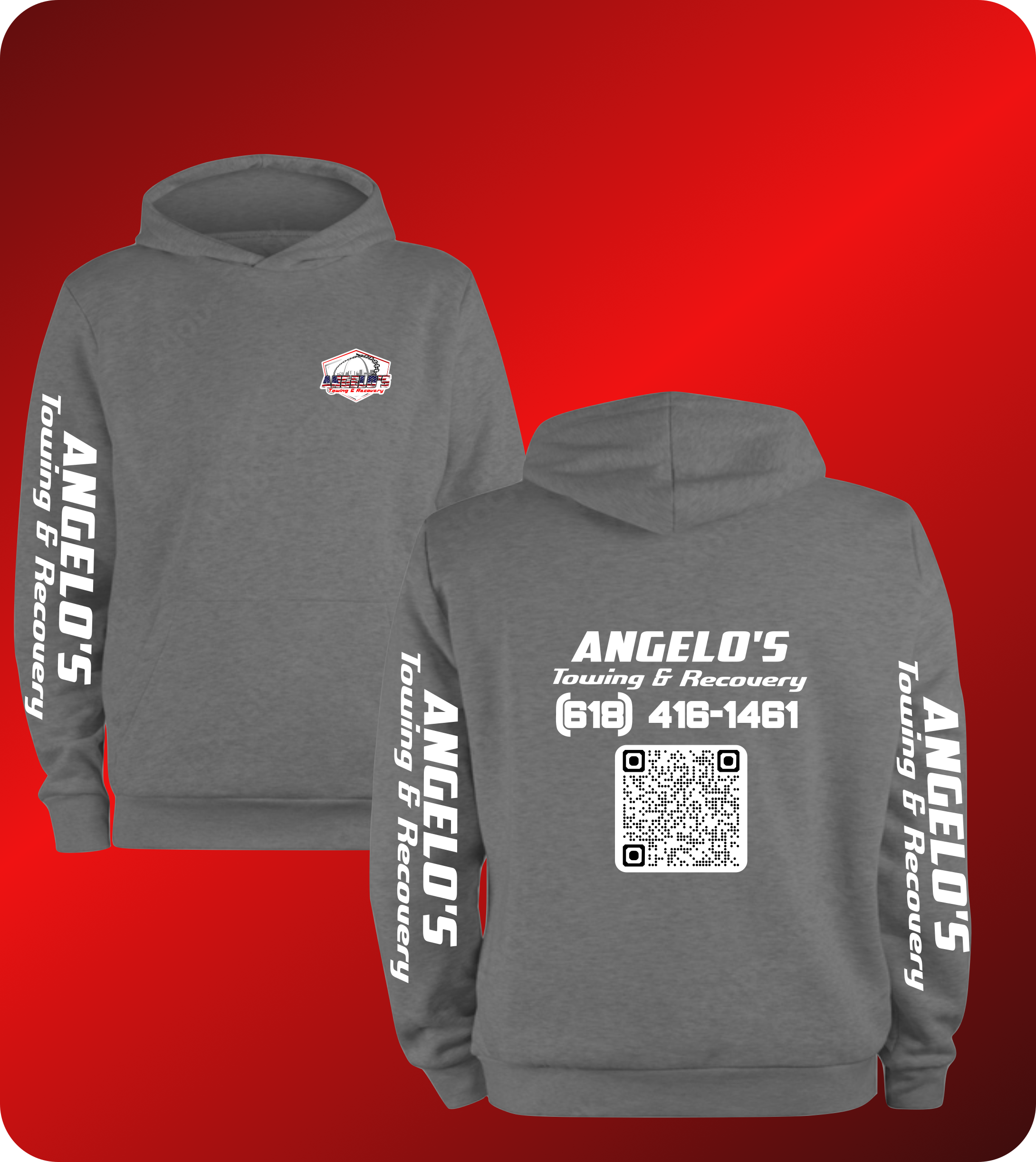 Angelo's Towing & Recovery Hoodie