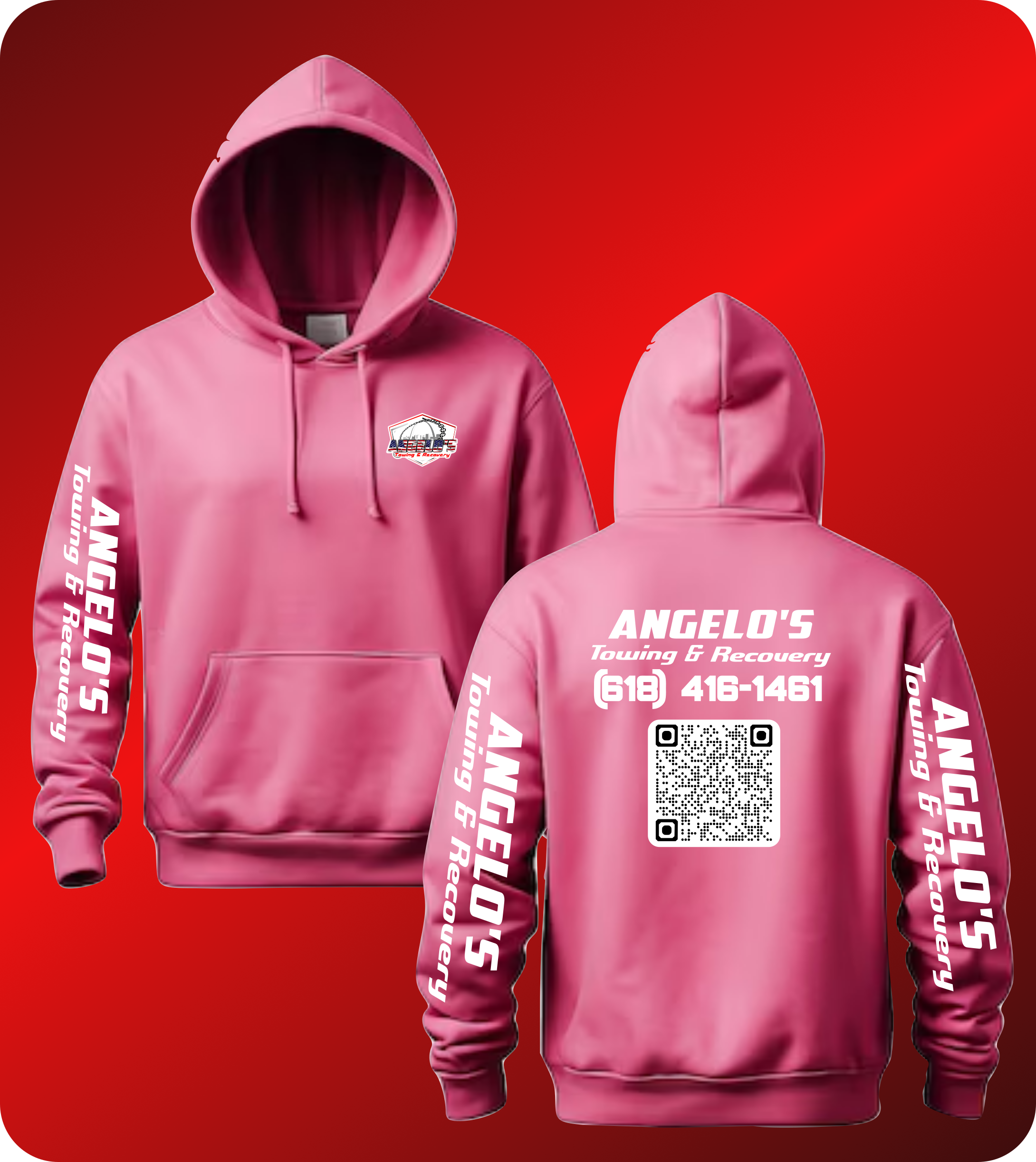 Angelo's Towing & Recovery Hoodie