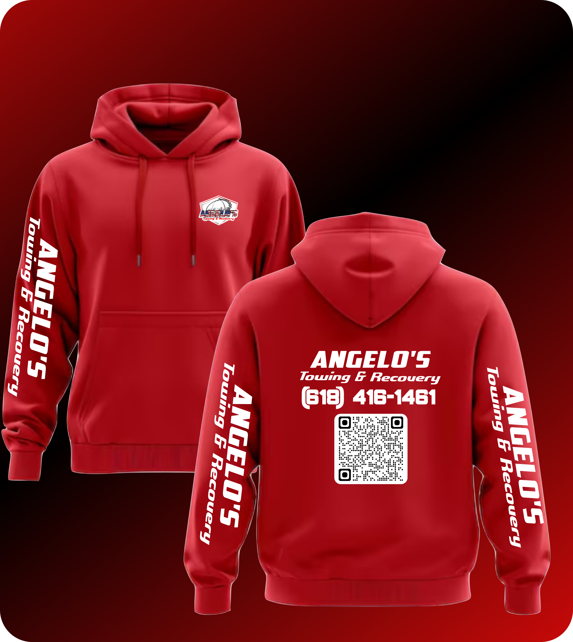 Angelo's Towing & Recovery Hoodie