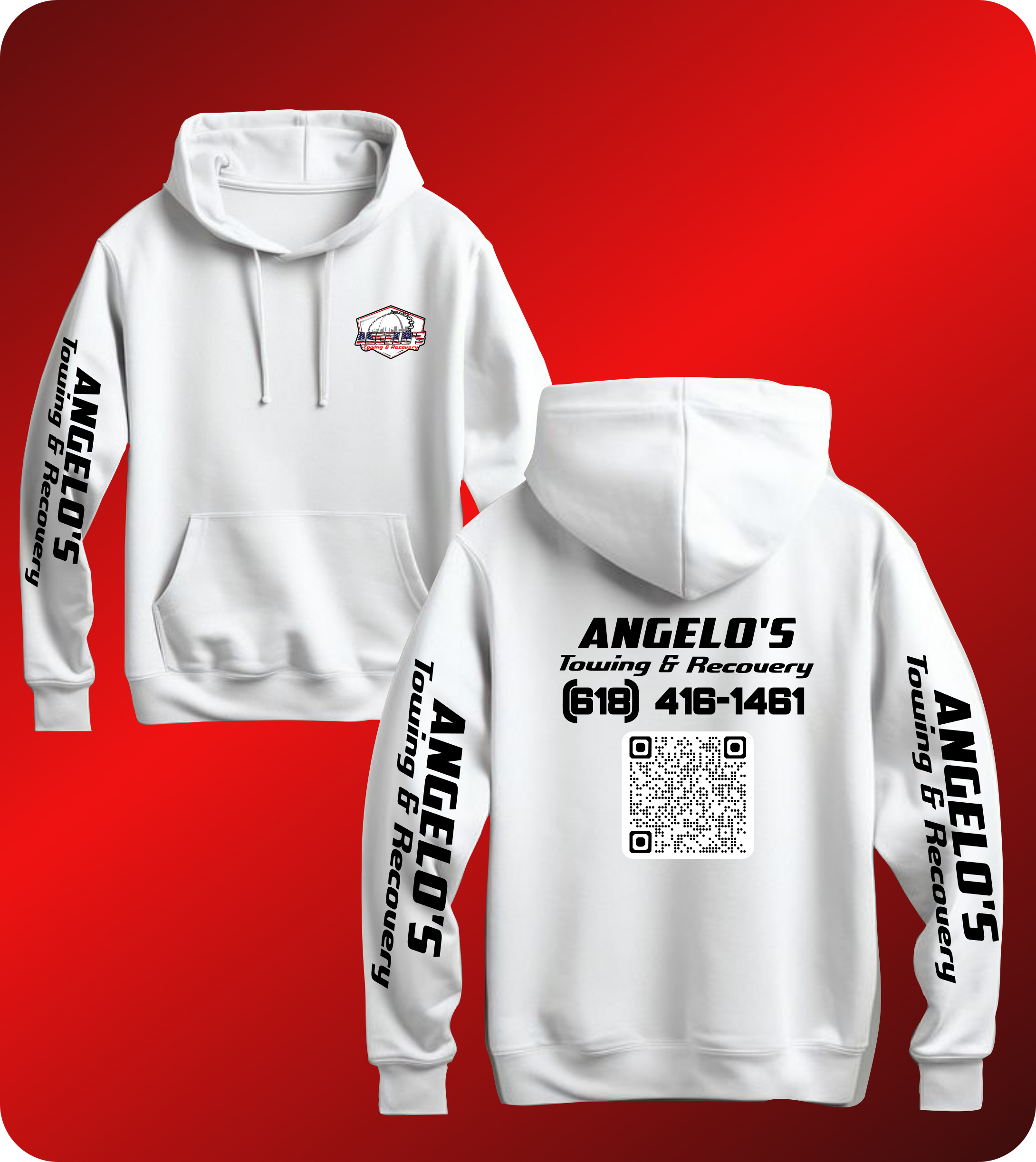 Angelo's Towing & Recovery Hoodie