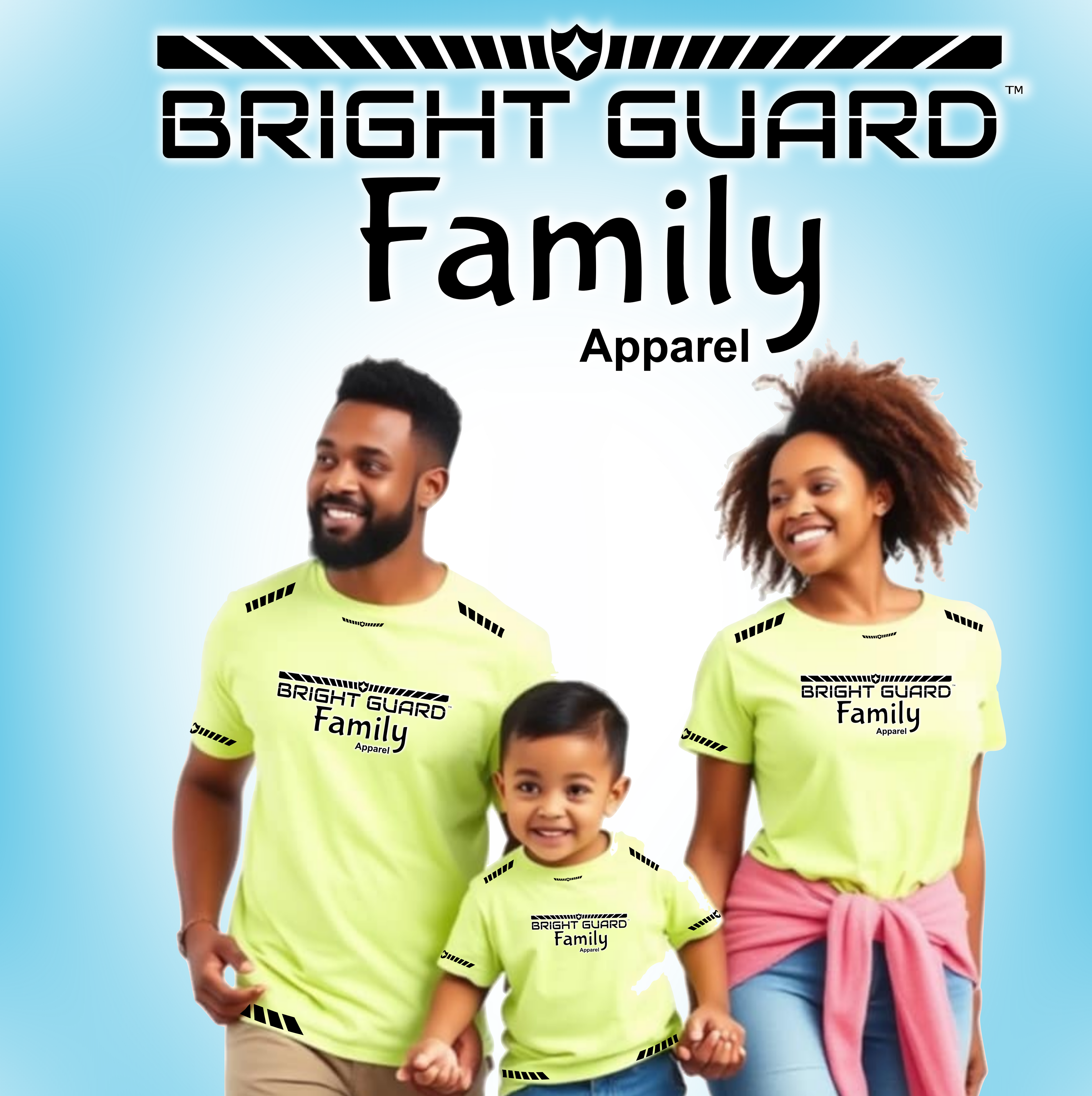 Bright Guard Family Reflective Tshirt
