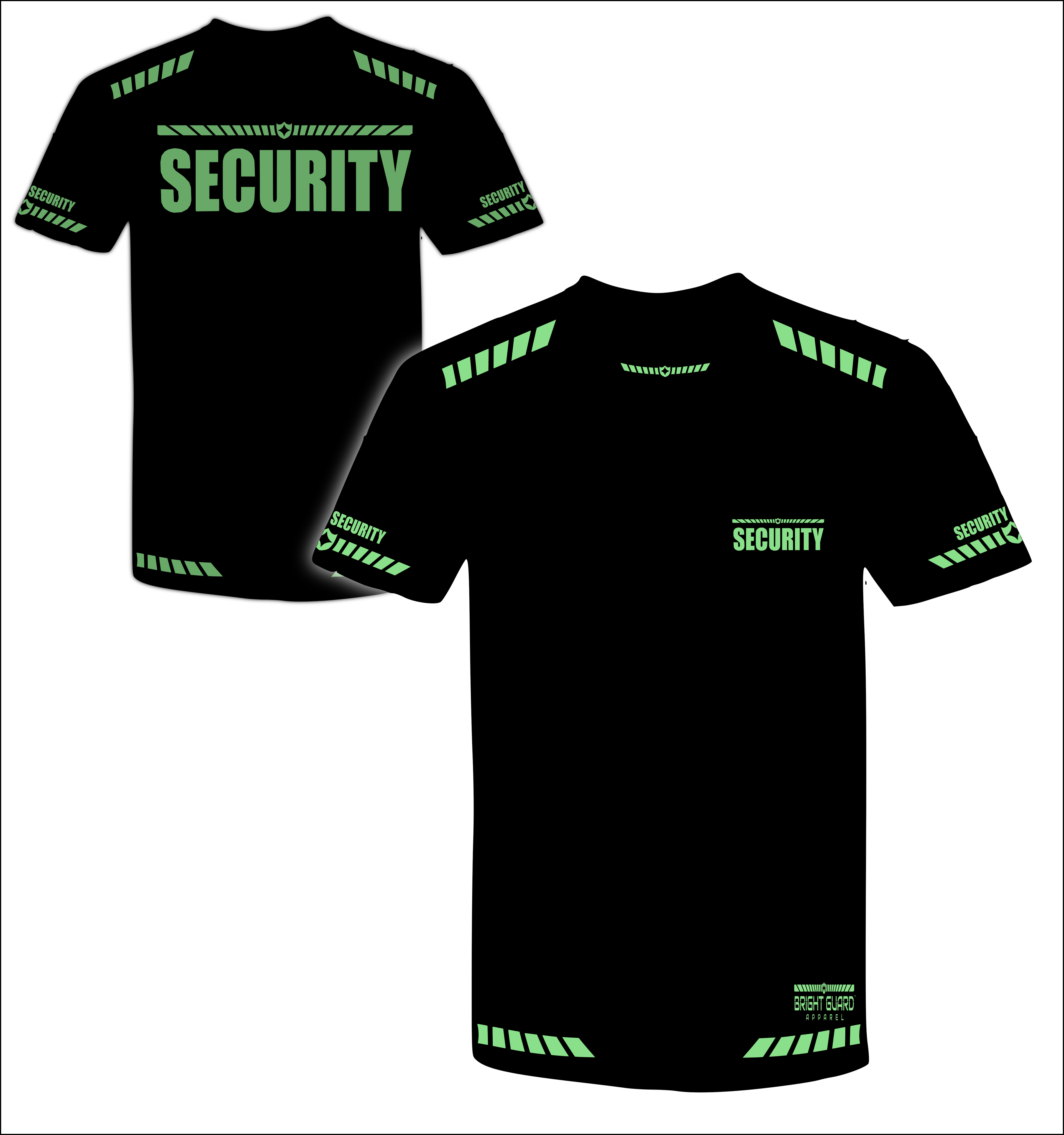 Bright Guard Reflective Staff and Security