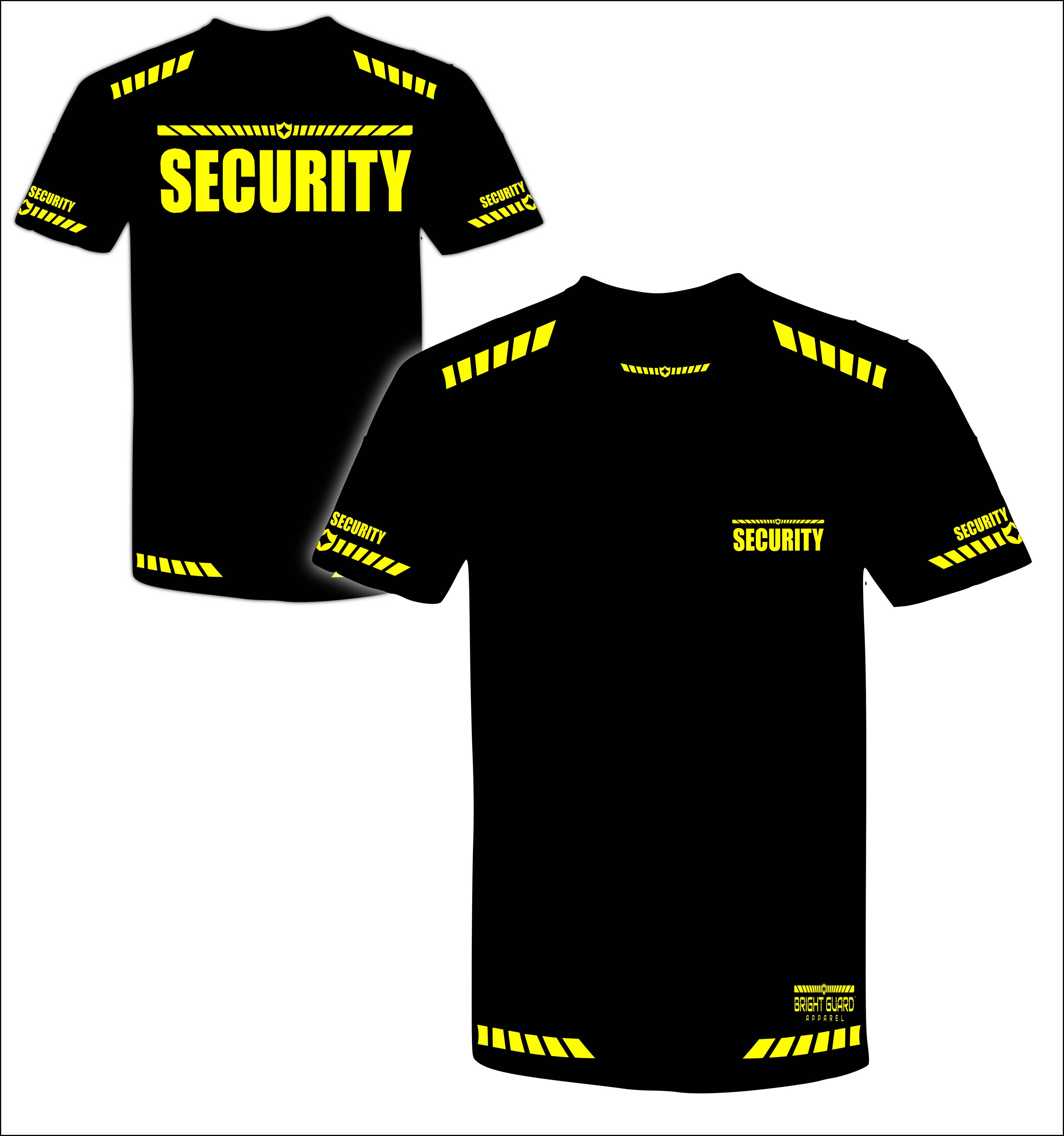 Bright Guard Reflective Staff and Security
