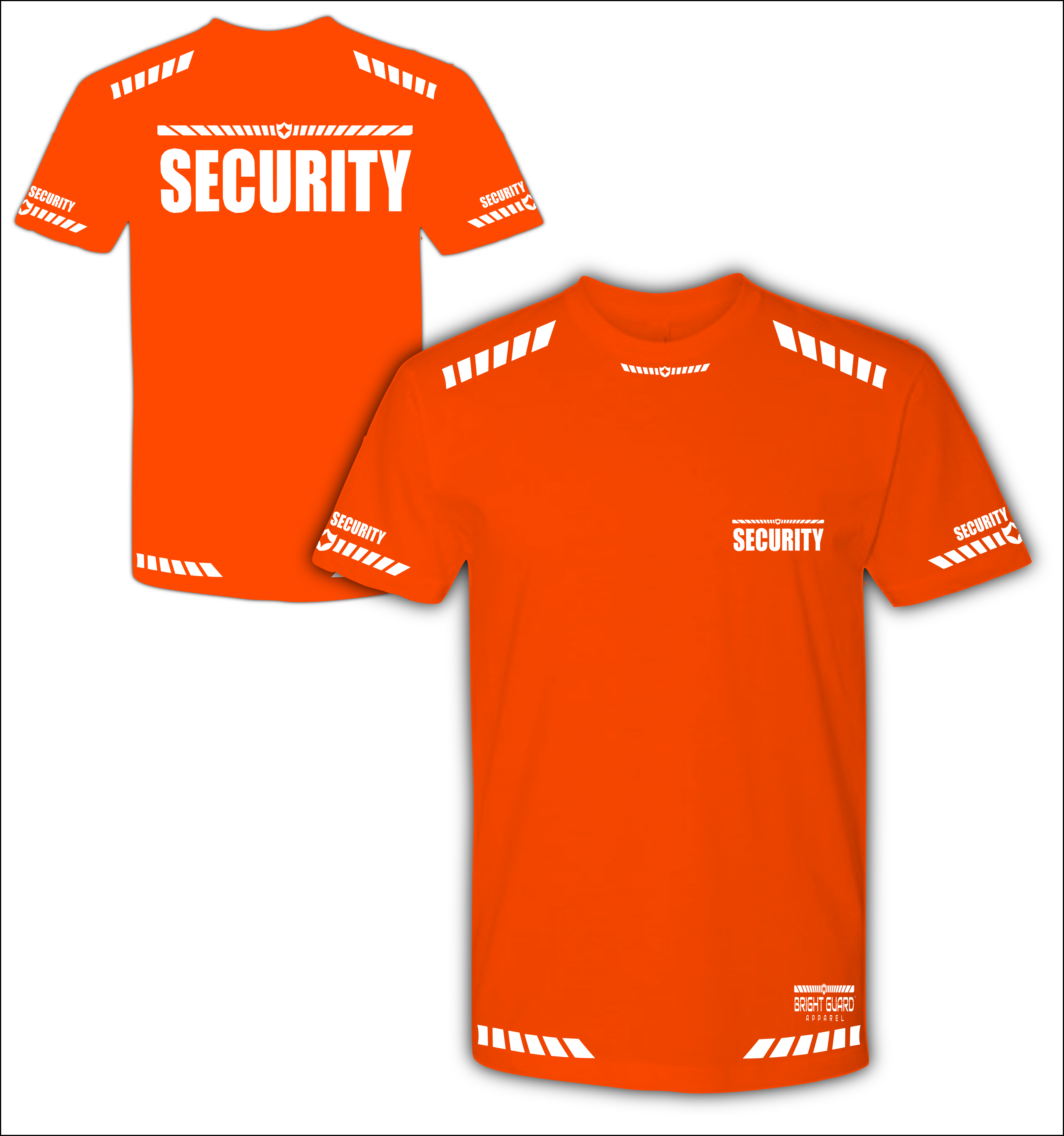 Bright Guard Reflective Staff and Security