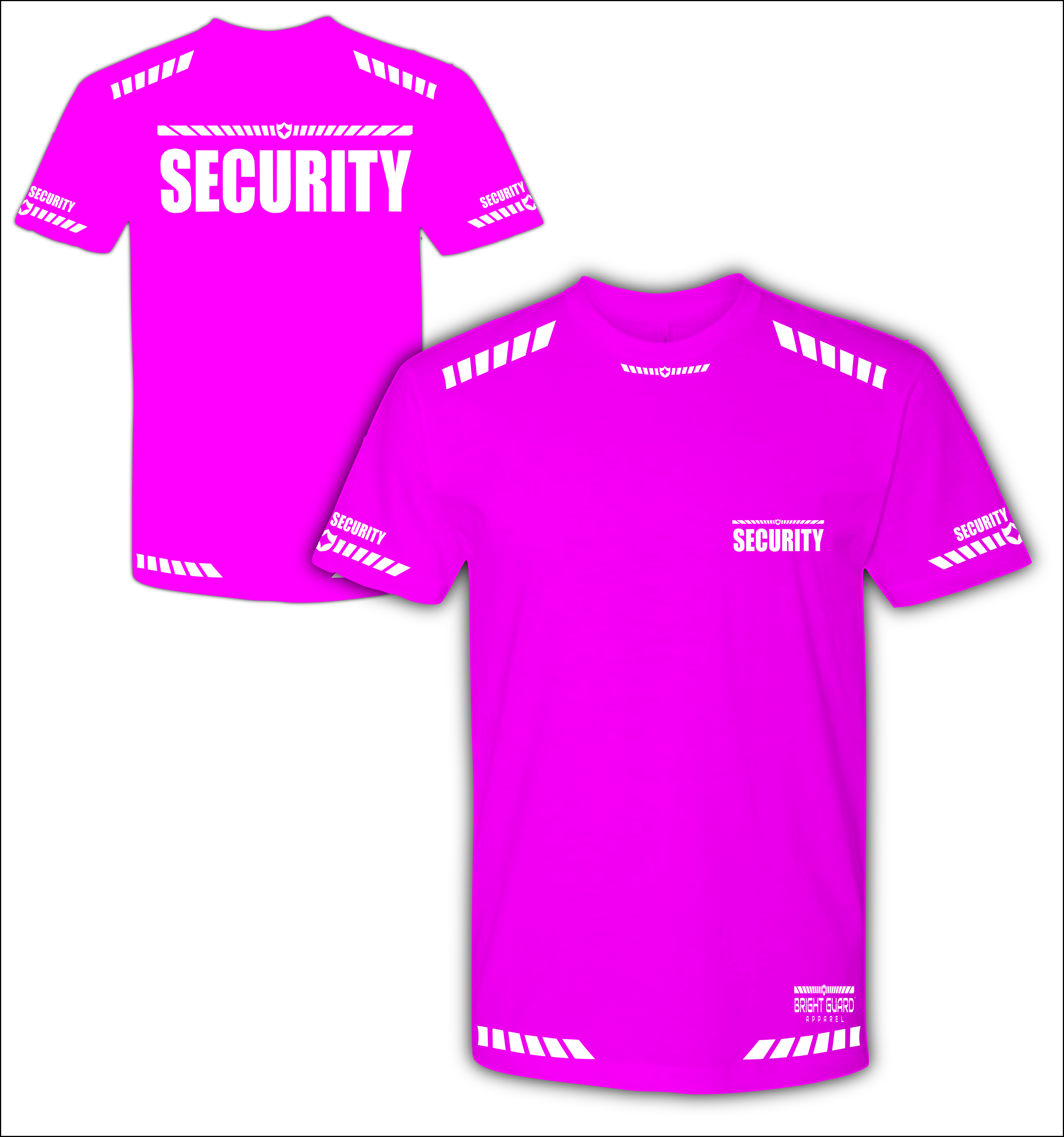 Bright Guard Reflective Staff and Security