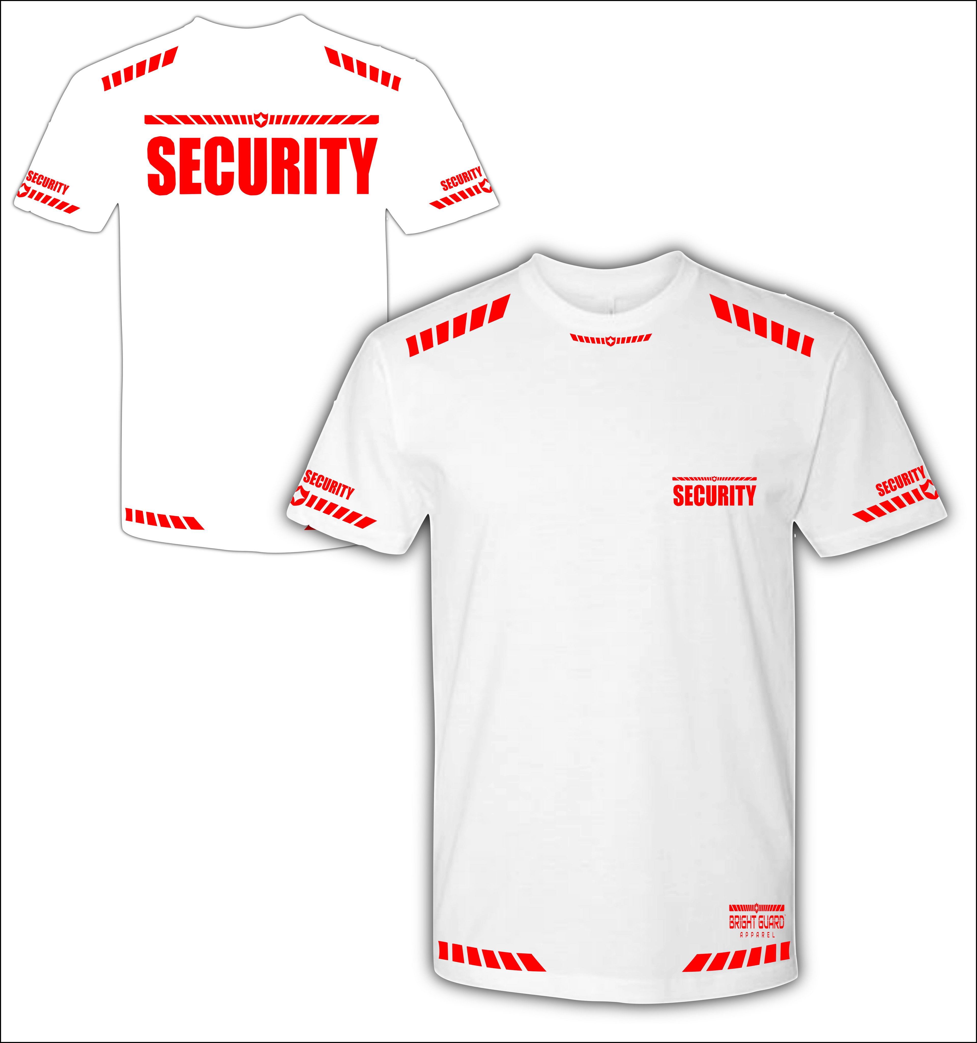 Bright Guard Reflective Staff and Security