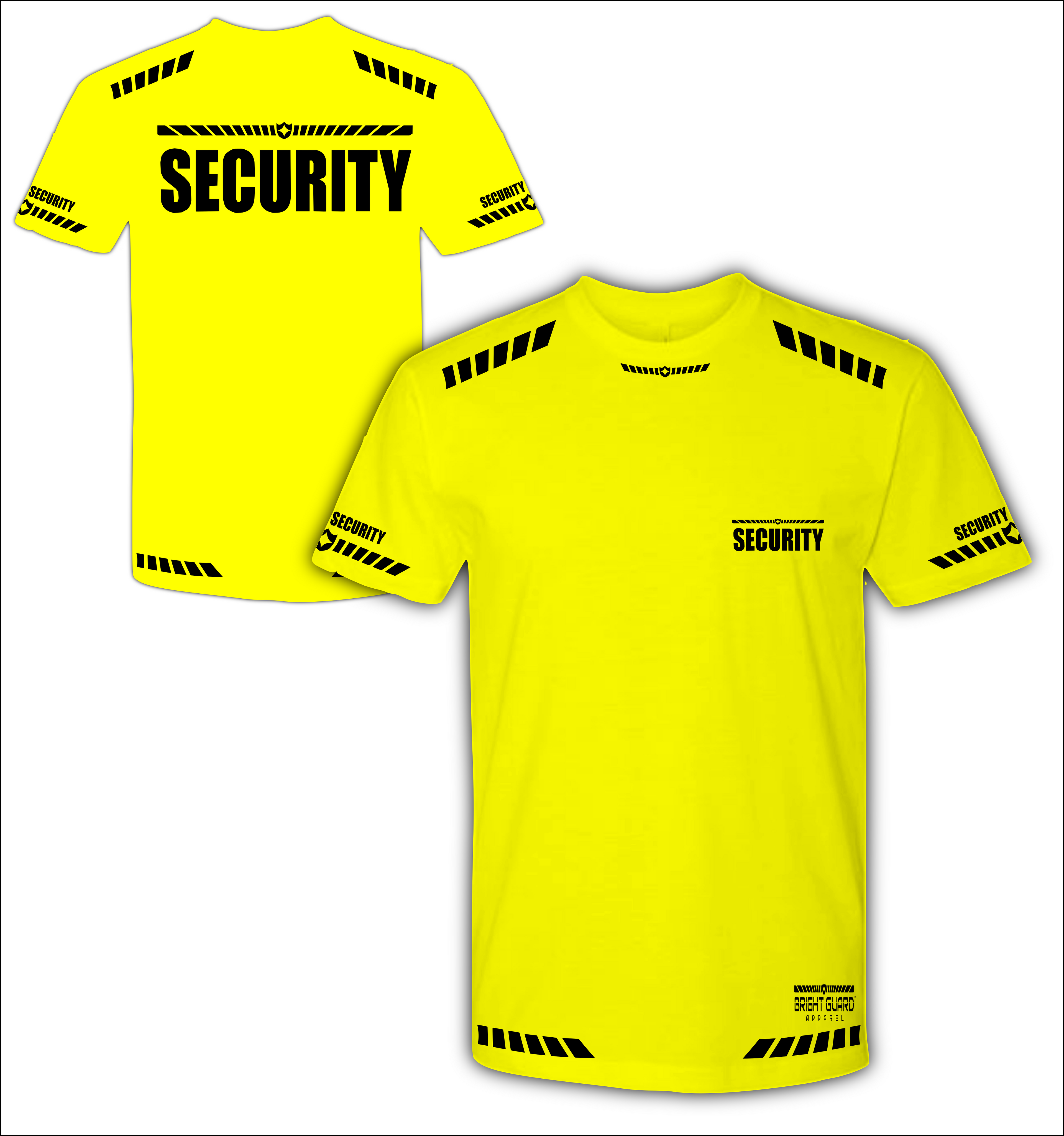 Bright Guard Reflective Staff and Security
