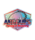 Angelo's Towing & Recovery Sticker- Large Holo