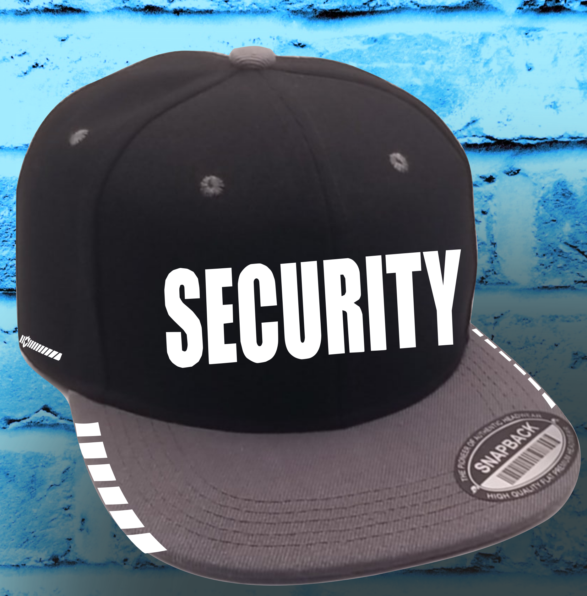 Bright Guard Reflective Security Snapback Hat