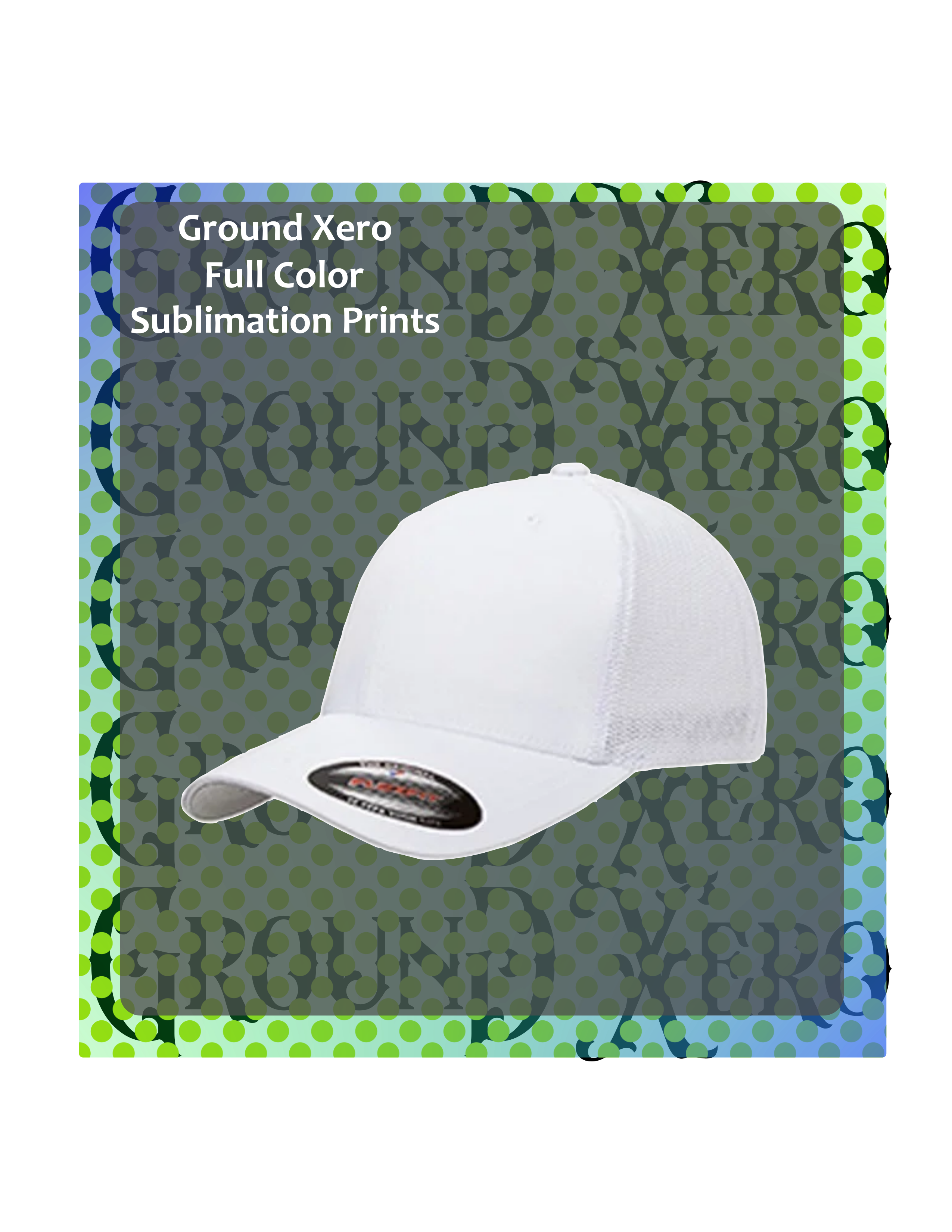 Custom Sublimated Ball Cap